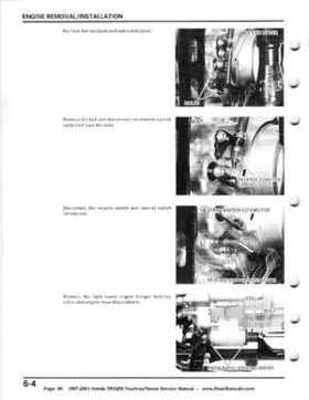 1997-2001 Honda TRX250 Fourtrax Recon Service Manual, Page 96