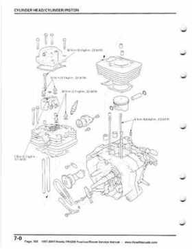 1997-2001 Honda TRX250 Fourtrax Recon Service Manual, Page 102