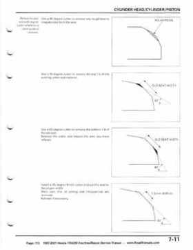 1997-2001 Honda TRX250 Fourtrax Recon Service Manual, Page 113