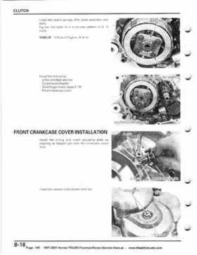 1997-2001 Honda TRX250 Fourtrax Recon Service Manual, Page 148
