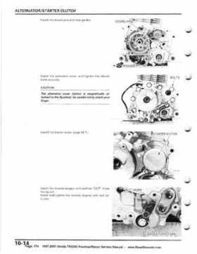 1997-2001 Honda TRX250 Fourtrax Recon Service Manual, Page 174