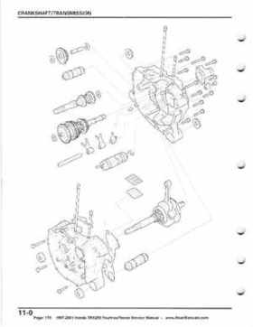 1997-2001 Honda TRX250 Fourtrax Recon Service Manual, Page 178