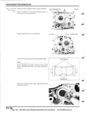 1997-2001 Honda TRX250 Fourtrax Recon Service Manual, Page 194