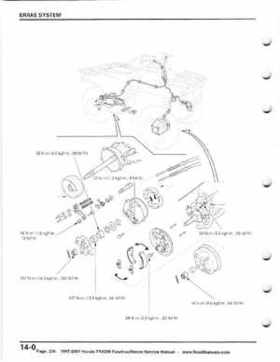 1997-2001 Honda TRX250 Fourtrax Recon Service Manual, Page 236