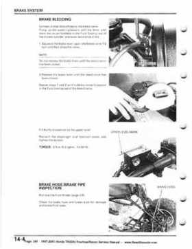 1997-2001 Honda TRX250 Fourtrax Recon Service Manual, Page 240