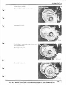 1997-2001 Honda TRX250 Fourtrax Recon Service Manual, Page 253