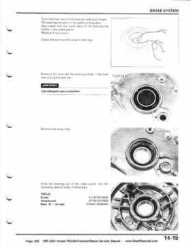 1997-2001 Honda TRX250 Fourtrax Recon Service Manual, Page 255