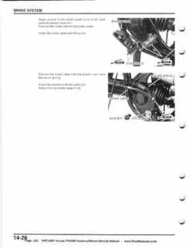 1997-2001 Honda TRX250 Fourtrax Recon Service Manual, Page 262