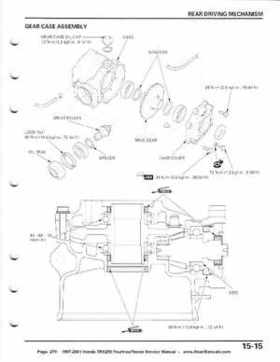 1997-2001 Honda TRX250 Fourtrax Recon Service Manual, Page 279