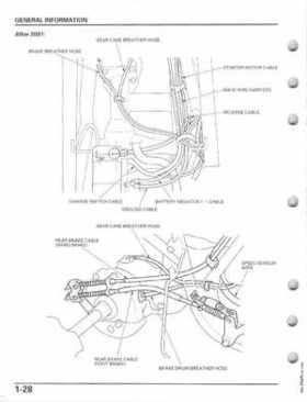 1997-2004 Honda Fourtrax Recon TRX250TE/TM Service Manual, Page 32