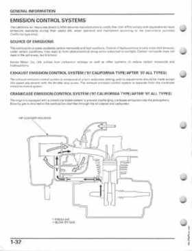1997-2004 Honda Fourtrax Recon TRX250TE/TM Service Manual, Page 36