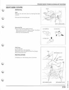 1997-2004 Honda Fourtrax Recon TRX250TE/TM Service Manual, Page 40