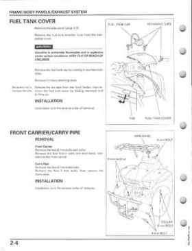 1997-2004 Honda Fourtrax Recon TRX250TE/TM Service Manual, Page 41