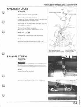 1997-2004 Honda Fourtrax Recon TRX250TE/TM Service Manual, Page 46