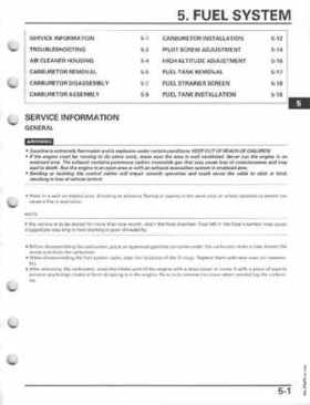 1997-2004 Honda Fourtrax Recon TRX250TE/TM Service Manual, Page 83