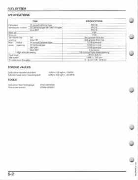 1997-2004 Honda Fourtrax Recon TRX250TE/TM Service Manual, Page 84