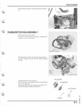 1997-2004 Honda Fourtrax Recon TRX250TE/TM Service Manual, Page 89