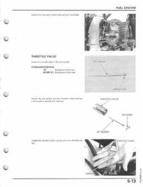 1997-2004 Honda Fourtrax Recon TRX250TE/TM Service Manual, Page 95