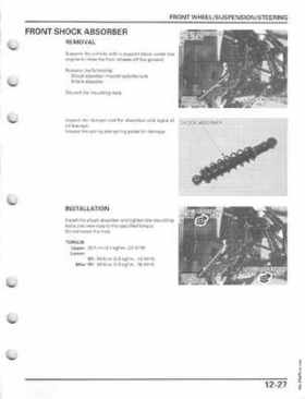 1997-2004 Honda Fourtrax Recon TRX250TE/TM Service Manual, Page 234