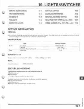 1997-2004 Honda Fourtrax Recon TRX250TE/TM Service Manual, Page 323