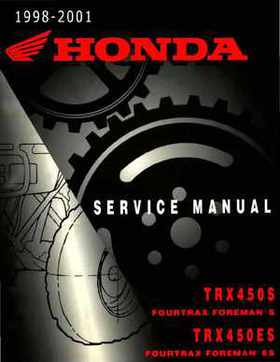 1998-2001 Honda Fourtrax Foreman TRX450S, TRX450ES Factory Service Manual, Page 1