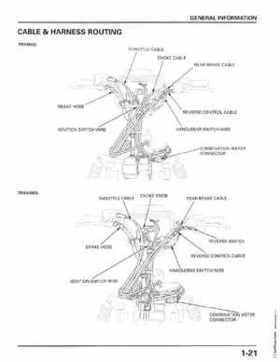 1998-2001 Honda Fourtrax Foreman TRX450S, TRX450ES Factory Service Manual, Page 25