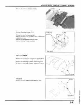 1998-2001 Honda Fourtrax Foreman TRX450S, TRX450ES Factory Service Manual, Page 48