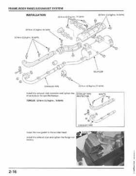 1998-2001 Honda Fourtrax Foreman TRX450S, TRX450ES Factory Service Manual, Page 53