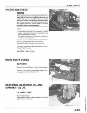 1998-2001 Honda Fourtrax Foreman TRX450S, TRX450ES Factory Service Manual, Page 66