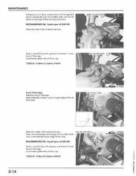 1998-2001 Honda Fourtrax Foreman TRX450S, TRX450ES Factory Service Manual, Page 67