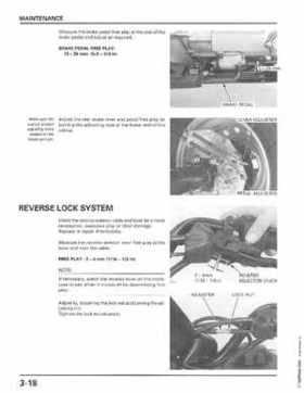 1998-2001 Honda Fourtrax Foreman TRX450S, TRX450ES Factory Service Manual, Page 71