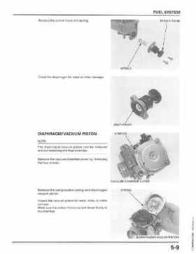1998-2001 Honda Fourtrax Foreman TRX450S, TRX450ES Factory Service Manual, Page 98