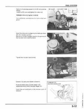 1998-2001 Honda Fourtrax Foreman TRX450S, TRX450ES Factory Service Manual, Page 106