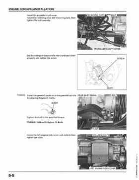 1998-2001 Honda Fourtrax Foreman TRX450S, TRX450ES Factory Service Manual, Page 121