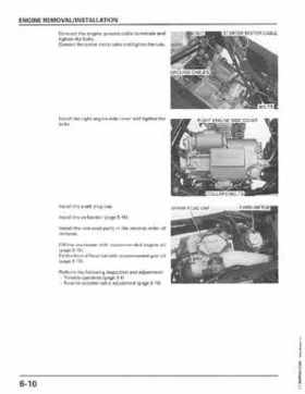 1998-2001 Honda Fourtrax Foreman TRX450S, TRX450ES Factory Service Manual, Page 123