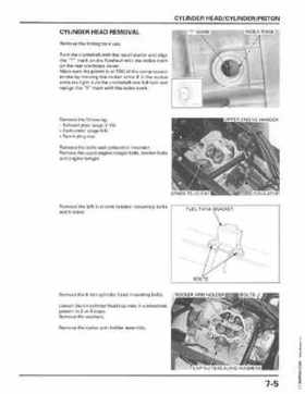 1998-2001 Honda Fourtrax Foreman TRX450S, TRX450ES Factory Service Manual, Page 129