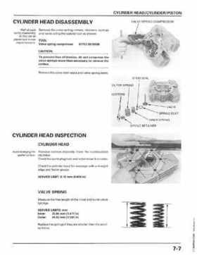 1998-2001 Honda Fourtrax Foreman TRX450S, TRX450ES Factory Service Manual, Page 131