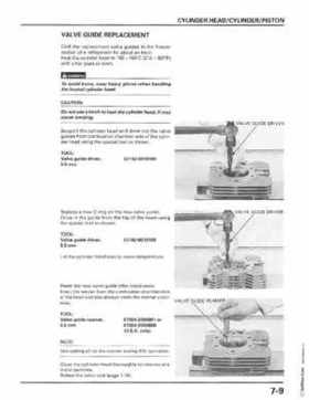 1998-2001 Honda Fourtrax Foreman TRX450S, TRX450ES Factory Service Manual, Page 133