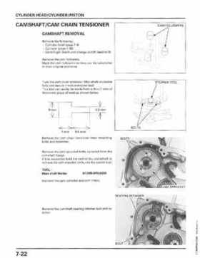 1998-2001 Honda Fourtrax Foreman TRX450S, TRX450ES Factory Service Manual, Page 146