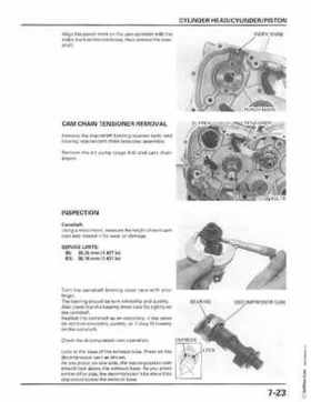 1998-2001 Honda Fourtrax Foreman TRX450S, TRX450ES Factory Service Manual, Page 147