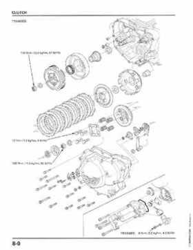 1998-2001 Honda Fourtrax Foreman TRX450S, TRX450ES Factory Service Manual, Page 152