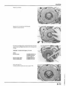 1998-2001 Honda Fourtrax Foreman TRX450S, TRX450ES Factory Service Manual, Page 163