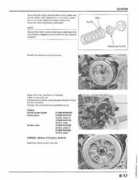 1998-2001 Honda Fourtrax Foreman TRX450S, TRX450ES Factory Service Manual, Page 169