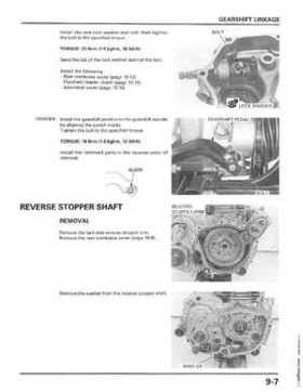 1998-2001 Honda Fourtrax Foreman TRX450S, TRX450ES Factory Service Manual, Page 179