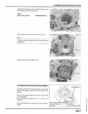 1998-2001 Honda Fourtrax Foreman TRX450S, TRX450ES Factory Service Manual, Page 188