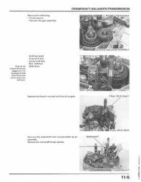 1998-2001 Honda Fourtrax Foreman TRX450S, TRX450ES Factory Service Manual, Page 204