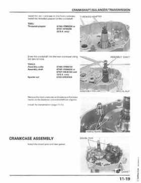 1998-2001 Honda Fourtrax Foreman TRX450S, TRX450ES Factory Service Manual, Page 218