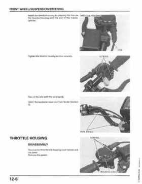 1998-2001 Honda Fourtrax Foreman TRX450S, TRX450ES Factory Service Manual, Page 226