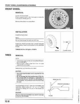 1998-2001 Honda Fourtrax Foreman TRX450S, TRX450ES Factory Service Manual, Page 228