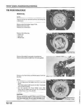 1998-2001 Honda Fourtrax Foreman TRX450S, TRX450ES Factory Service Manual, Page 232